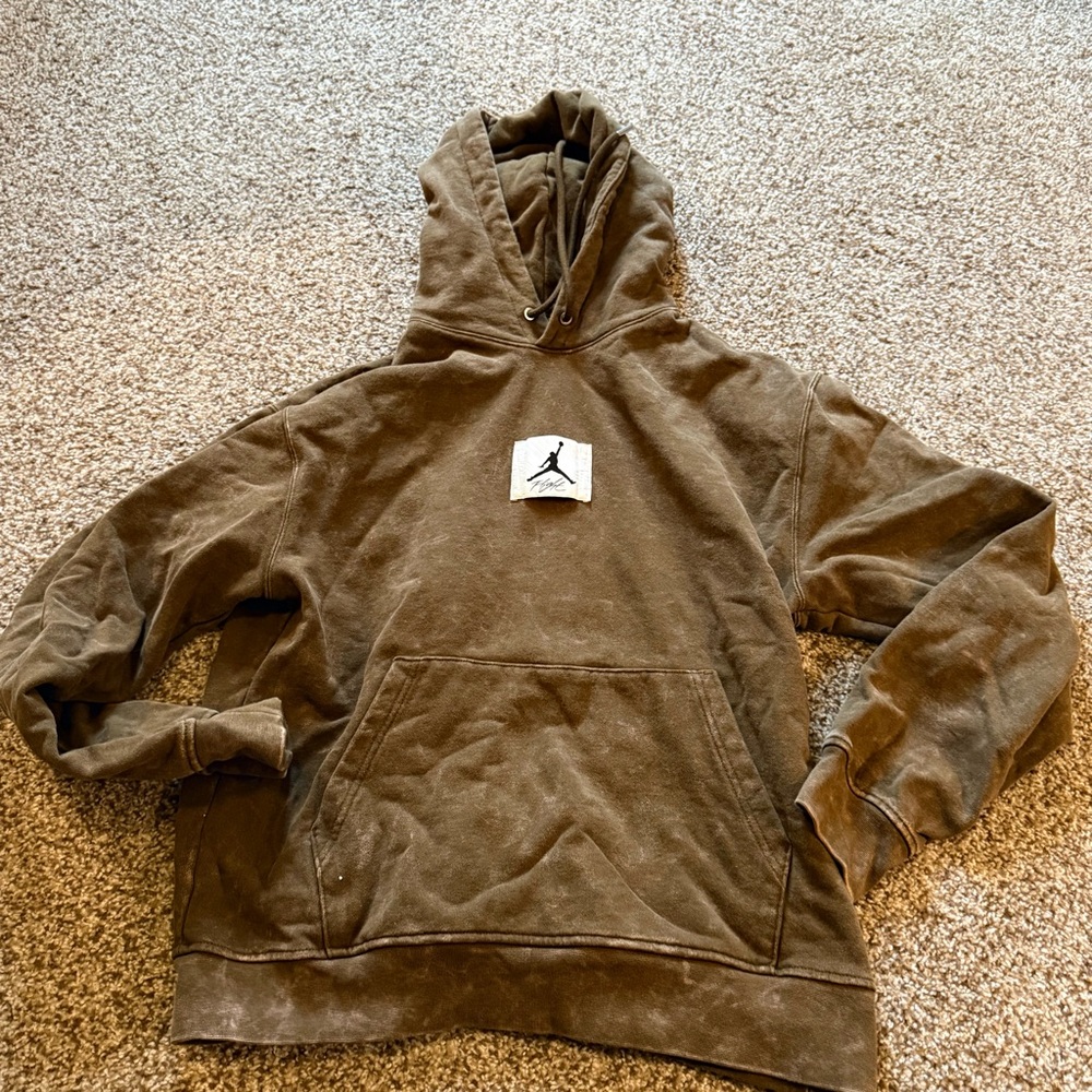 Jordan men’s hoody in green size medium